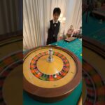 動体視力があまりに良すぎるディーラー🤣　#casino #カジノ #フィッシャーズ