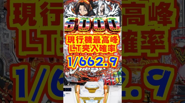 【新台】最大出玉6000個！現行機最高峰のLT突入確率…1/662.9！！【eシャーマンキング（メーシー）】#新台　#パチンコ　#シャーマンキング