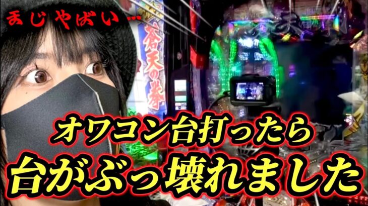 【e蒼天の拳羅龍】オワコン台を壊した女の結末がヤバい【衝撃】